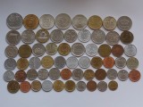 LOT 60 MONEDE DIFERITE DE PE TOATE CONTINENTELE, Europa