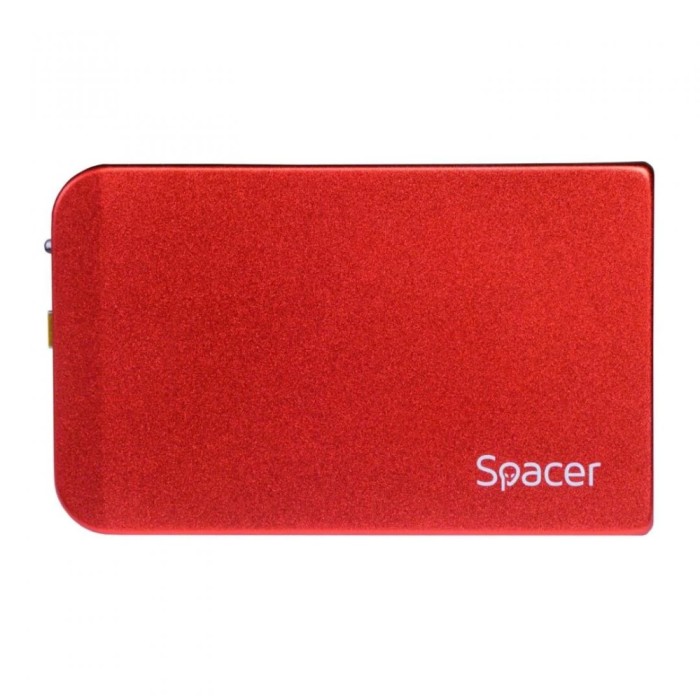 Rack extern HDD/SSD 2.5&quot; Spacer USB 3.0 rosu