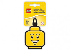 Eticheta bagaje cap minifigurina LEGO baiat (51167) foto