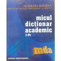 Micul dictionar academic volumul 3 Literele I-Pr