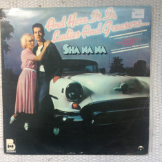 sha na na and here it is ladies and greasers disc vinyl lp muzica r'n'r rock VG+