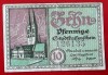 Germania notgeld 10 pfennig 1920 Stendal **