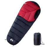 VidaXL Sac de dormit tip mumie pentru adulți de camping, 3 anotimpuri