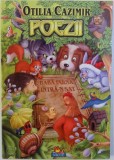 POEZII - BABA IARNA INTRA IN SAT de OTILIA CAZIMIR , ilustratii de SERBAN ANDREESCU , 2007 , PREZINTA HALOURI DE APA