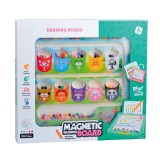 Tablita de desen 2 in 1 cu magneti - Culori si numere PlayLearn Toys