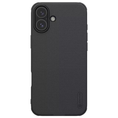 Husa iPhone 16 Plus Nillkin Super Frosted Shield Pro, negru foto