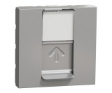 Priza RJ45 CAT6 FTP 2M Schneider Noua Unica aluminiu NU341930