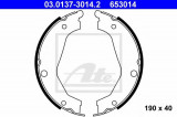 Set saboti frana, frana de mana HYUNDAI TERRACAN (HP) (2001 - 2006) ATE 03.0137-3014.2