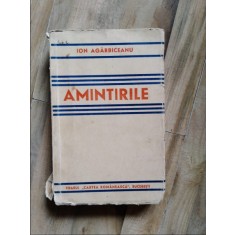 Ion Agarbiceanu - Amintirile