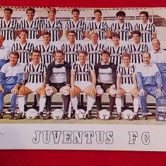 Foto echipa de fotbal JUVENTUS Torino (anii`80)