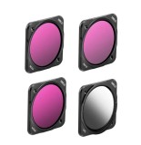 Cumpara ieftin Set profesional 4 filtre magnetice marca STARTRC pentru camera DJI Action 2, CPL, ND16, ND32, ND64