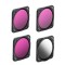 Set profesional 4 filtre magnetice marca STARTRC pentru camera DJI Action 2, CPL, ND16, ND32, ND64