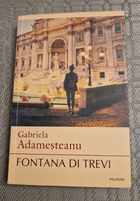 Fontana di Trevi Gabriela Adamesteanu cu autograf
