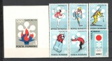 Romania.1971 Olimpiada de iarna SAPPORO YR.527