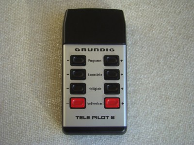 Telecomanda Vintage GRUNDIG Tele Pilot 8 1976 - ca NOUA foto