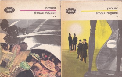 Marcel Proust - Timpul regasit, 2 volume foto