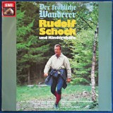 Der fr&ouml;hliche Wanderer (Drumețul vesel) &mdash; Rudolf Schock und Kinderch&ouml;re &mdash; EMI His Master's Voice. Muzică tradițională și c&acirc;ntece populare germane.