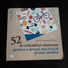 52 de schimbari uluitoare pentru a deveni mai fericit si mai sanatos - Brett Blumenthal