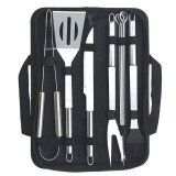 Cumpara ieftin Ustensile pentru gratar/bbq Edman INX-1, otel inoxidabil, geanta depozitare, set 10 piese