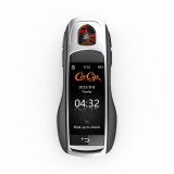 Cheie Auto Smart cu Display CerCip SK09 Argintiu, Activare Keyless Entry, 4 butoane, LCD cu touchscreen, Smart Car Key