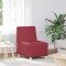 vidaXL Unitate Sofa Modulară Fără Brațe bordo 55 x 74 x 82 cm 4108491