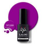 209 Dark Violet | Laloo gel polish 7ml, Laloo Cosmetics