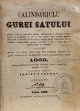 IOSIF VULCAN PRINCEPS ! CALENDARUL GUREI SATULUI PE ANUL 1869
