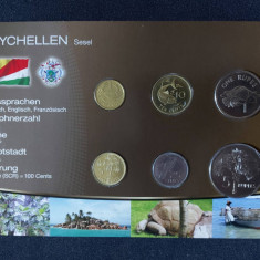 Seria completata monede - Republica Seychelles 2003-2007 , 6 monede