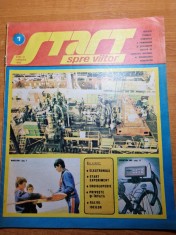 revista pentru copii - start spre viitor - ianuarie 1985 foto