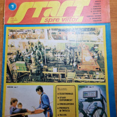 revista pentru copii - start spre viitor - ianuarie 1985