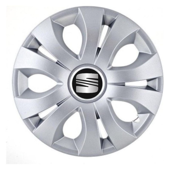 Set 4 Capace Roti 14 inch (R14), Compatibil Cu Seat, model Top Gri