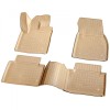 Set de 4 covorase bej cauciuc 3D stil tavita premium pentru Land Rover Range Rover Evoque L551 din 2019, Recambo
