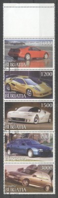 Buriatia 1997 Cars, strip, used T.146 foto