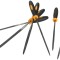 Set de 6 pile tip ac 3x100 mm, Tolsen