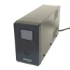 UPS GEMBIRD, Line Int. cu management, mini tower, 850VA/510W, AVR, IEC x 2/ Schuko x 1, 1 x baterie 12V/8Ah, display LCD, back-up 11 - 20 min., &quot;EG-UP