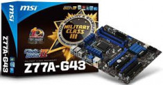 Placa de baza MSI Z77A-G43 soket lga 1155, Garantie 6 luni foto