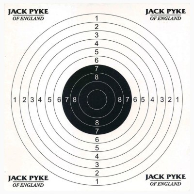 Jack Pyke Target cards 100pcs foto