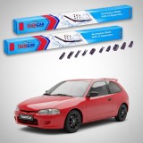 Cumpara ieftin Ștergătoare Mitsubishi Colt V (CJ_A, CP_A) 1995-2003 | Set Față Flat Premium &ndash; TeamCar&reg;