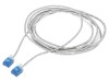 Cabluri patch U/UTP 6a litat Cu LSZH gri 1m 32AWG aurit, Goobay