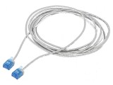 Cabluri patch U/UTP 6a litat Cu LSZH gri 1m 32AWG aurit, Goobay