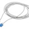 Cabluri patch U/UTP 6a litat Cu LSZH gri 1m 32AWG aurit