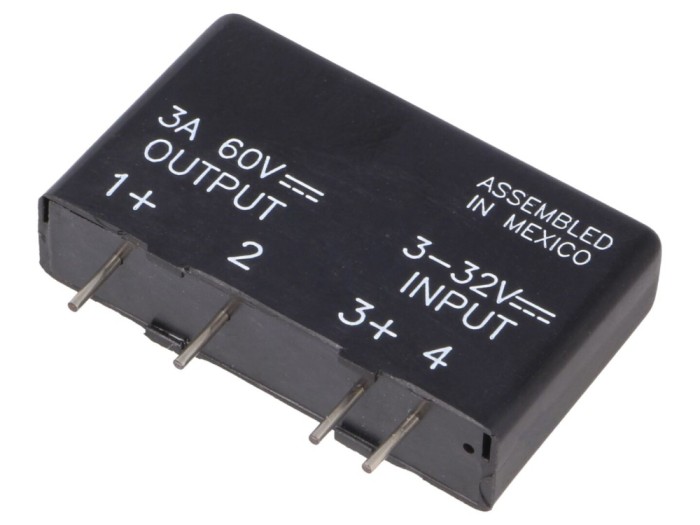 Releu Semiconductor 3-32VDC 3A