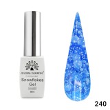 Oja semipermanenta Snowflakes 8ml, 240