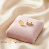 Cercei Steluta Cuminte , Cercei pentru copii cu tija placati 18K Brazilia