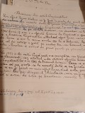 NI589 Constantin Bobulescu, manuscrise, fișe și caiete, perioada interbelică