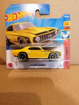 Hot Wheels 250/250 Muscle Mania 10/10 - &amp;#039;69 COPO CAMARO foto