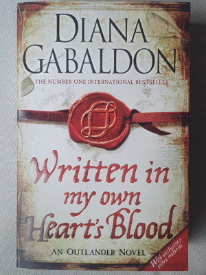 Written in my own Heart&amp;#039;s Blood, Diana Gabaldon, Outlander (Straina), 1262 pag foto