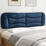 Perna pentru tablie de pat, albastru, 180 cm, material textil GartenMobel Dekor, vidaXL