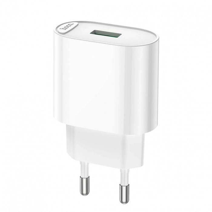 Incarcator Retea 18W, Qualcom 3.0, conector USB-A, 2.1A, 5V, Adaptive Fast Charging, HOCO (CA109A)