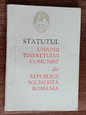 myh 312f - Comunism - Statutul UTC - ed 1966 - piesa de colectie!